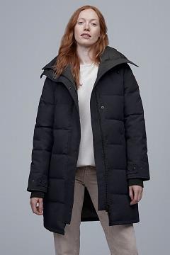 Chamarras Canada Goose Mujer Mexico - Shelburne Abrigos Azul Marino UE5041389